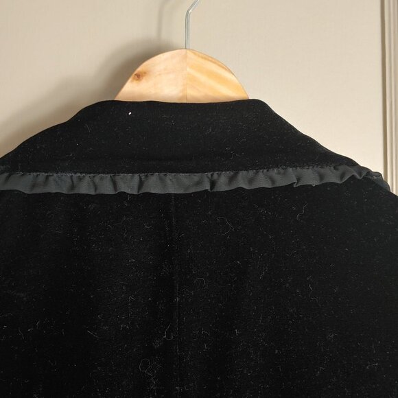 Whimsigoth Velvet Blazer Dark Academia Jacket Vintage hi Studio Johnathan Martin - Picture 5 of 10